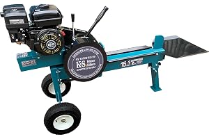Könner&Söhnen KS 15 TKG 52/35 kinetisk vedklyv bensin 6,5 hk, 15 ton | Delningsmaskin med bensinmotor, stamlängd 520 mm, stamdiameter max. 350 mm, spaltcykeltid upp till 2 sekunder