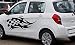 Pair of Rally Racing Car Graphics Car Stickers (for all Cars) RS.699.00
