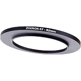 ZINROX® 67-82mm Step Up Lens Filter Adapter Ring, Set o...
