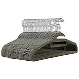 VERBESSERTE VERSION: Wenig Platz für Kleidung? Dieses Samtbügelset bietet ausreichenden Platz für Ihre Hemden, Hosen, Schals, Kleider usw. Es ist ein Allrounder, um Ihren Kleiderschrank ordentlich zu halten