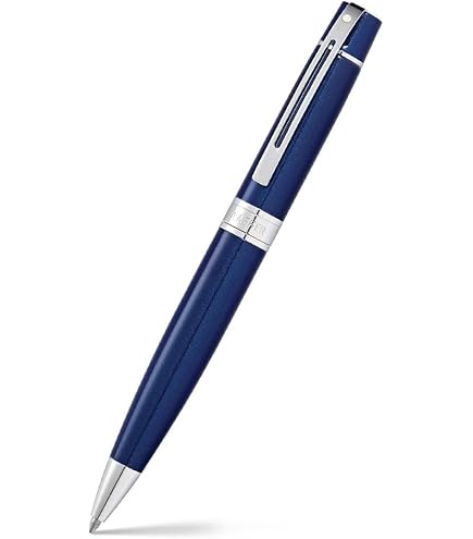Sheaffer 100 Pluma Estilográfica De Cromo Cepillado Con Borde Cromado Y Punta Fina Colombia