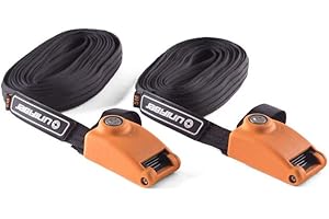 Unifiber Lockable Steel Reinforced Tie-Down Straps 5 m x 24 mm – Cinghie di sicurezza (set)
