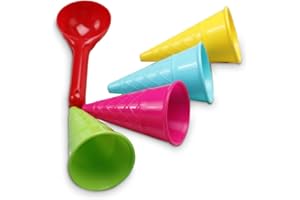 VUIUYOIES 5pcs/Kit Kids Beach Toys Set, Ice Cream Sand Mold Set for Kids Children Educational Montessori Summer Play Set