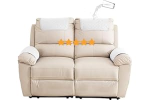 ILIEMAO Funda para reposacabezas para muebles，Antideslizante Cubierta del Brazo sofá, silla reclinable Brazo protector，cabeza funda protectora de sofá，Fundas de sillón Cubiertas de protección Moderno ( Color