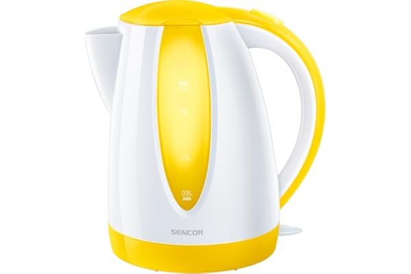 Sencor SWK 1816YL Bouilloire électrique - 2000W - 1.8 litre - Jaune