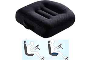 odeer Car Seat Pad Heightening Height Boost Mat Portable Breathable Mesh, Ideal For Car Office,Home, Used All The Year