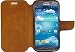 Produktbild Perfect Case GT-i9295 exklusive Wallet Echtleder Tasche für Samsung Galaxy S4 Active braun
