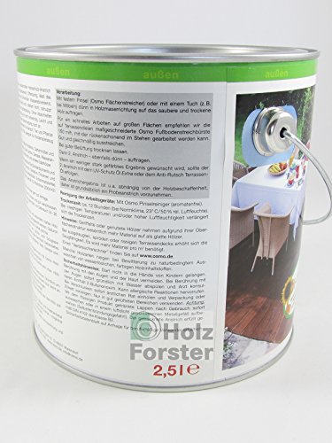 Osmo Holz Spezialöl (Garapa) 2,500 L - 3