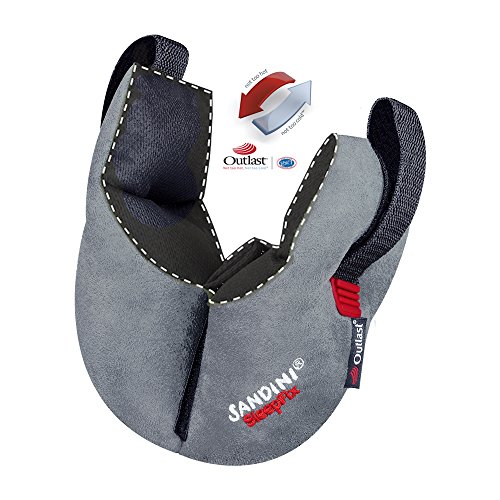 SANDINI SleepFix® Kids – Kinder Schlafkissen/ Nackenstütze/ Nackenkissen mit Stützfunktion und Temperaturausgleich – VIELE FARBEN – Exklusiv mit Outlast® Temperaturausgleich erhältlich – Kindersitz-Zubehör für Auto/ Fahrrad/ Reise – Verhindert das Abkippen des Kopfes im Schlaf – Designed in Germany/ Made in EU/ German Design Award WINNER 2017 - 6