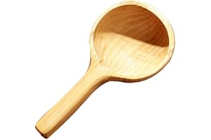 Tubayia Cuillère de sauna en bois pour maison, hôtel, spa, salon