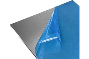 GOONSDS Láminas De Aluminio para Piezas De Maquinaria De Manualidades, Fabricación De Moldes,Silver 1060,300x300x2mm