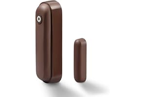 Lupus Electronics 12114 Fenster Türkontakt V2 für die XT Smarthome Alarmanlagen, braun RAL 8011