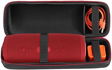 Scorel EVA Hard Case Travel Carrying Case for JBL Charge 3 Wireless Bluetooth Speaker(black)