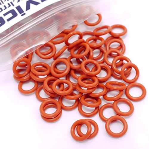 120 Noise Dampener O-Ring, rot, SOFT (Shore 45A) für Cherry MX, Corsair MX, Kailh MX und weitere mechanische Keyboards / Tastaturen - 2