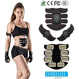 【ENTLASTUNG】 Niedriger Energieverbrauch, lindert Symptome, die Schulter, Taille und Rücken straffen.Lassen Sie eine minimale Elektrizität an einem bestimmten Körperteil frei und trainieren Sie die Muskeln nach Belieben, um Müdigkeit und Stress abzubauen.