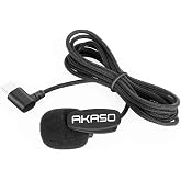 Akaso Kameralar ile Uyumlu Type-C Girişli Aksiyon Kamera Mikrofonu EK7000 PRO/BRAVE 4/ BRAVE 4 PRO/ V50 X/ V50 ELITE/BRAVE 7/