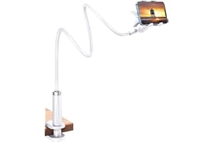 UGREEN Support Téléphone Lit Bureau en Col de Cygne Pose Téléphone Portable Flexible Compatible avec iPhone 15 Plus Pro Max 14 13 Galaxy S23 S22 S21 Ultra S20 Redmi Note 12 Pro