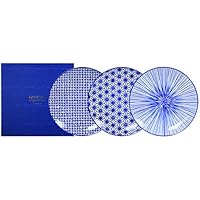 Tokyo Design Studio Nippon Blue 3 platos Diámetro 20 cm