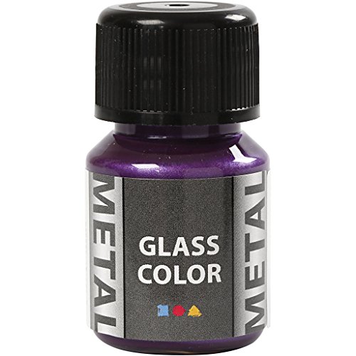 Creativ Company Glasfarbe Metal, 35 ml, Lila