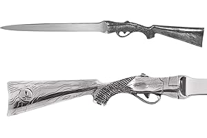 ENGLISH PEWTER COMPANY SHEFFIELD, ENGLAND English Pewter Company Shotgun Handle Shooting Hunting Letter Opener Gift [CS251]
