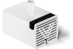 KOOGMOON Fontana per gatti e animali domestici, mini pompa dell'acqua, mini pompa USB, pompa per gatti, pompa per mini piscine, mini fioriere