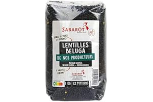 Sabarot - Lentilles beluga - Sachet 1kg