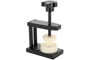 WEIYIROTY Presse à montre en verre professionnelle, outil de presse pour montre en verre, outil de presse pour montre en nylon, pour atelier de réparation