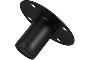 UKCOCO 2 Pcs Altoparlante Fondo In Ferro Staffe Metalliche Dj Stand Altoparlante A Tromba Supporto Per In Metallo Stand Cono Base Di