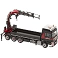 FloZ for MAN TGX truck tractor with mounted crane for Mammoet 1/50 DIECAST MODEL FINISHED CAR TRUCK