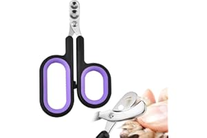 JchEnye 1 Pieza Cortauñas para Gatos Cortauñas Profesional para Gatitos Cortauñas para Gatos Cortauñas de Seguridad para Perros, Cachorros, Conejos y Pequeños Animales