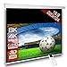 Produktbild SlenderLine Motorleinwand 220 x 124cm | 1.2 Gain | Format 16:9 | schwarzer Vorlauf 50cm | 2D & 3D | FULL-HD 4K 8K Ultra-HD | elektrische Beamer Leinwand für Heimkino & Präsentation | inkl. Fernbedienung | geeignet für LCD DLP & LED