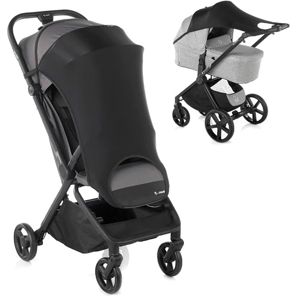 RLSOCO Sangles De Transport Réglables Pour Poussette - Bandoulière Épaule Bébé Compatible Stokke, Maxi-Cosi, Kinderkraft, Hauck, Idéal Voyage Avion