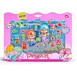 Pinypon Sirenitas pack grande de 6 figuras (Famosa 700013480)
