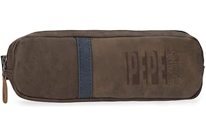 Estuche pequeño Pepe Jeans Max marrón