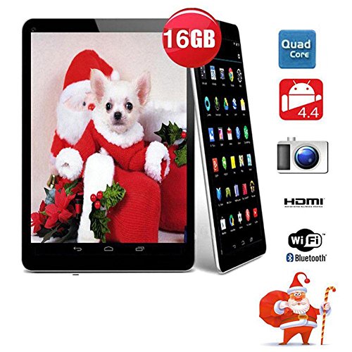Auntwhale N98 9 Inch Android 4 4 Tablet PC Allwinner A33 Quad Core 1GB 16GB 800x480 WiFi W  Mic US Plug