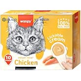 Wanpy Tavuklu Kaşıklı Kedi &Ouml;d&uuml;l Kreması 10x16 G