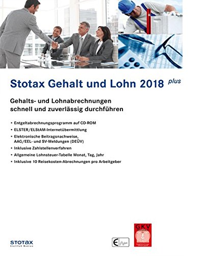 Preisvergleich Produktbild Stotax Gehalt und Lohn Plus 2018