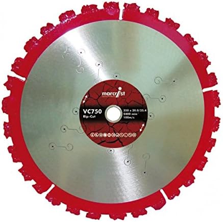 Marcrist VC750 350mm Table/Floor/Tile Saw Rip Cut Diamond BladePack of 1