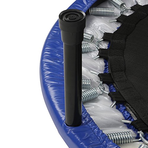 Physionics Robustes Mini-Trampolin mit verschiedenen Durchmessern für drinnen und draußen mit rutschhemmenden Füßen - 7