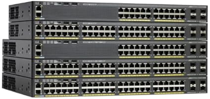 Cisco WS-C2960X-24PSQ-L Catalyst 2960-X Switch (4 Gige, PoE, 92 Watt, 2x SFP, LAN Base)