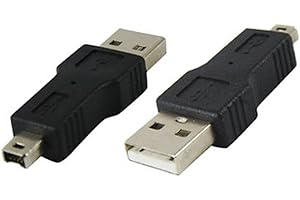 ICT ADATTATORE USB 2.0 / FIREWIRE 1394 4P M;USB Male to Firewire male 4 pin converter adapter