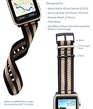 Truffol Uhrenarmband im NATO-Stil, 22 mm