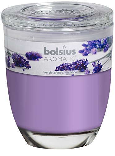 Preisvergleich Produktbild Aromatic BOLSIUS Duftglas groß, Franz. Lavendel
