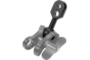 PULUZ - Soporte de Cabeza de Bola de aleación de Aluminio para Buceo a Adaptador de Cabeza YS