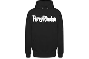 Spreadshirt Perry Rhodan Logo weiß Unisex Hoodie