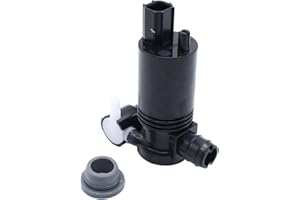 YUCHENSHLP 1 Set Front Twin Outlet Windscreen Washer Pump Washer Pump for Windscreen Washing System Fits for Ford Fiesta MK6 (2002-2015)