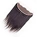 Sunwell Ear to Ear Full Lace Frontal Closure Silky Straight 13x4" Free Part with Baby Hair Brazilian Virgin Lace Front Closure Human Hair Can be Bleached, Natural Color 8"-20"