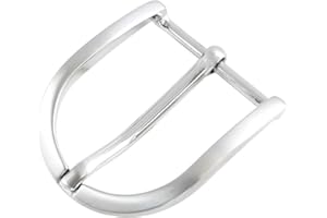 BELTINGER Fibbia per cintura rotonda 3,0 cm | fibbia per cintura 30mm solida | fibbia a spillo | cintura intercambiabile fino a 3,0 cm