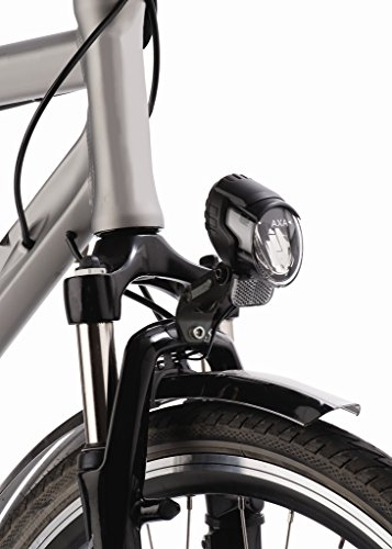 AXA Fahrradscheinwerfer Scheinwerfer Lux 70 Plus Steady auto, schwarz, 939876 - 3