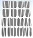 Chix Nails Nail Wraps Black & White Stripes Fingers Toes Foils Quality Newcastle Toon